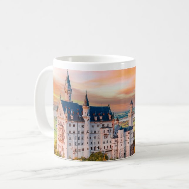Neuschwanstein castle kaffemugg (Framsida vänster)