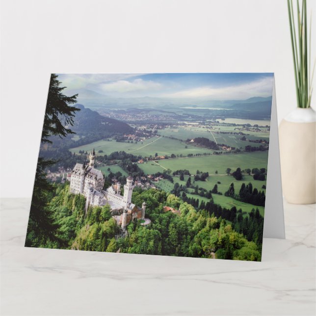 Neuschwanstein Castle Kort (Framsida)