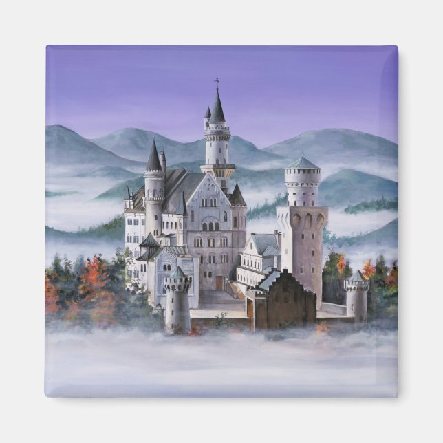 Neuschwanstein Castle Magnet (Framsidan)