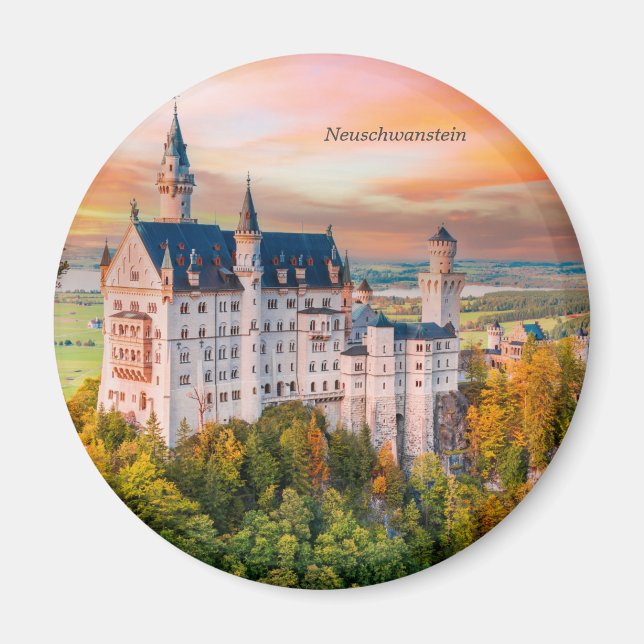 Neuschwanstein castle magnet (Framsidan)