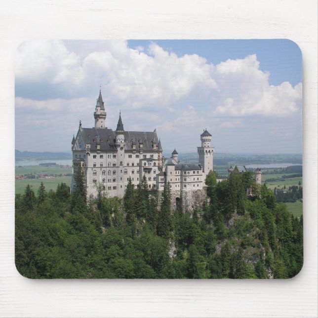 Neuschwanstein Castle Mousepad Musmatta (Framsidan)