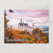 Neuschwanstein Castle på hösten