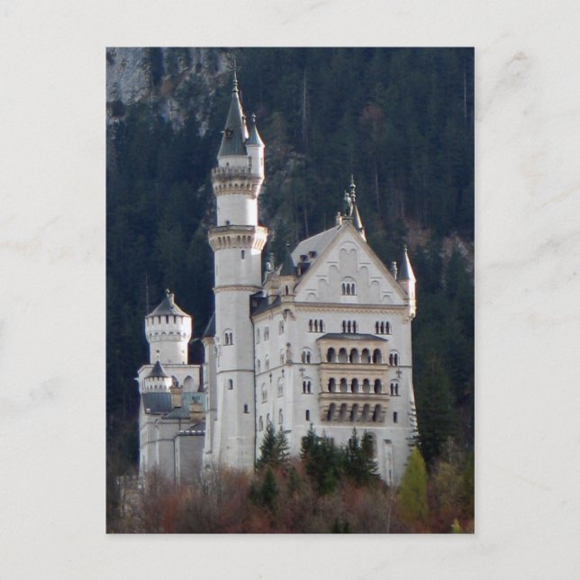 Neuschwanstein Castle Postcard Vykort (Framsida)