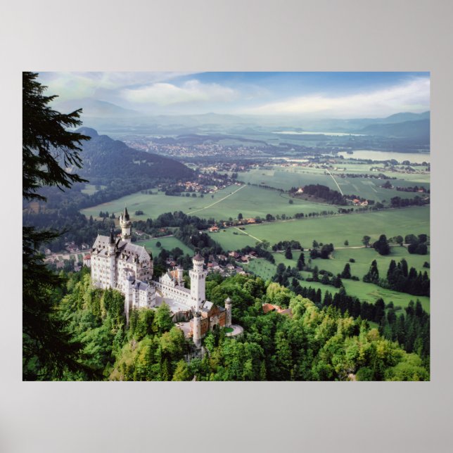 Neuschwanstein Castle Poster (Framsidan)