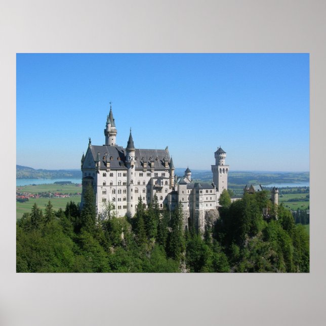 Neuschwanstein Castle Poster (Framsidan)