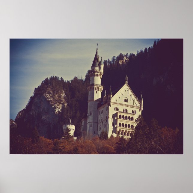Neuschwanstein Castle Poster (Framsidan)