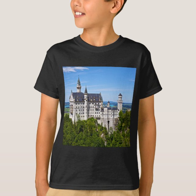 Neuschwanstein Castle T-shirt (Framsida)