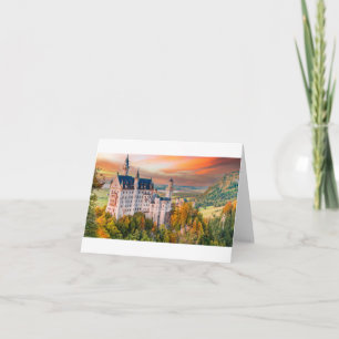 Neuschwanstein castle tack kort