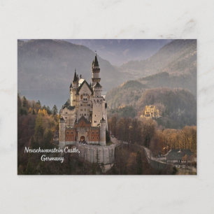 Neuschwanstein Castle, Tyskland Bayern Vykort