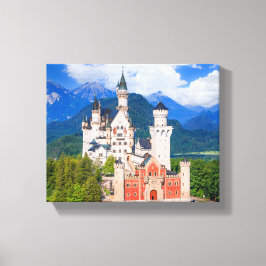Neuschwanstein Castle Tyskland Canvastryck