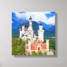 Neuschwanstein Castle Tyskland Canvastryck