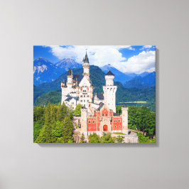 Neuschwanstein Castle Tyskland Canvastryck