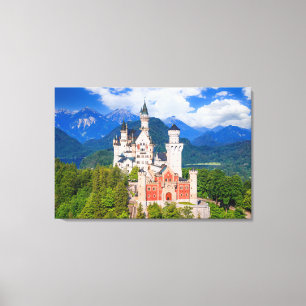 Neuschwanstein Castle Tyskland Canvastryck