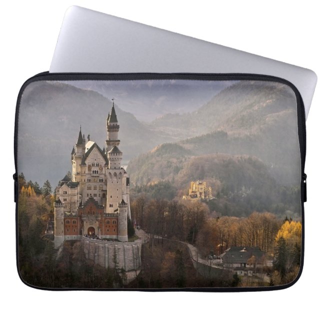 Neuschwanstein Castle Tyskland Laptop Fodral (Framsidan)