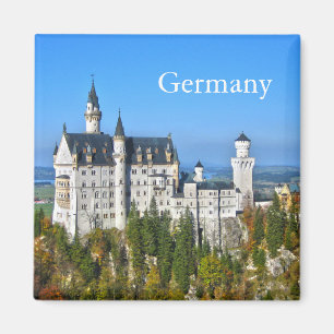 Neuschwanstein Castle Tyskland Magnet