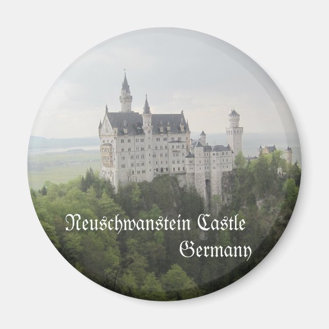 Neuschwanstein Castle, Tyskland Magnet (Framsidan)