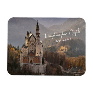 Neuschwanstein Castle Tyskland Magnet