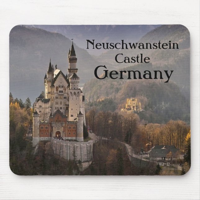 Neuschwanstein Castle Tyskland Musmatta (Framsidan)
