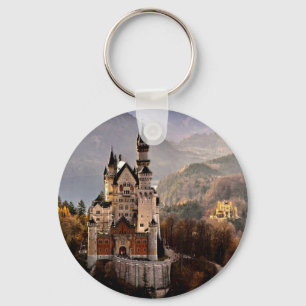 Neuschwanstein Castle Tyskland Nyckelring