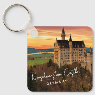 Neuschwanstein Castle Tyskland Nyckelring