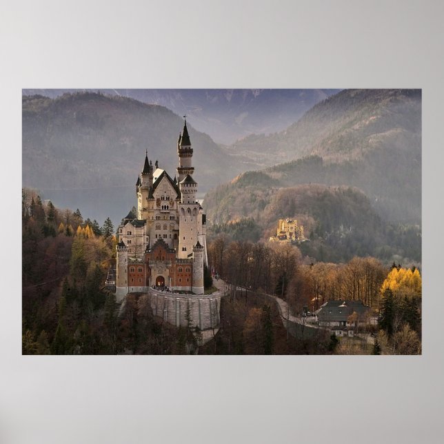 Neuschwanstein Castle Tyskland Poster (Framsidan)