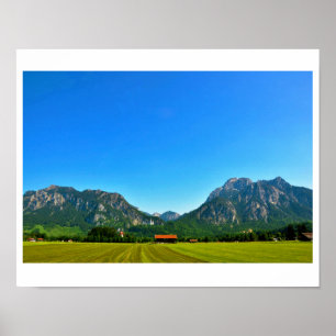 Neuschwanstein Castle Tyskland Poster