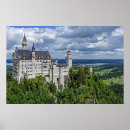 Neuschwanstein Castle Tyskland Poster