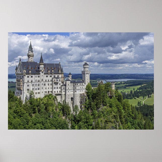 Neuschwanstein Castle Tyskland Poster (Framsidan)