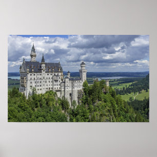 Neuschwanstein Castle - Tyskland Poster