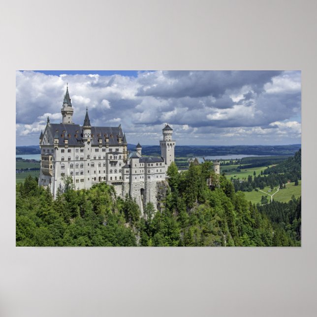 Neuschwanstein Castle - Tyskland Poster (Framsidan)