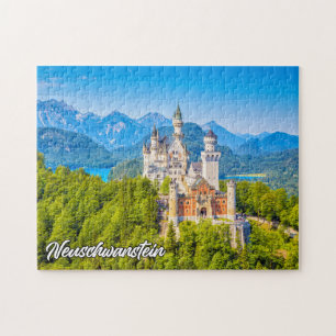 Neuschwanstein Castle, Tyskland Pussel