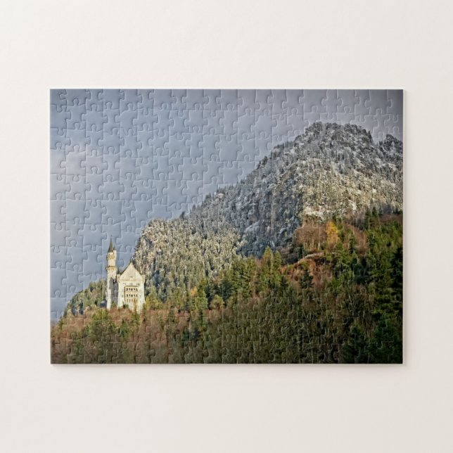 Neuschwanstein Castle - Tyskland - Puzzle Pussel (Horisontell)