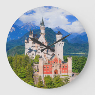 Neuschwanstein Castle Tyskland Stor Klocka