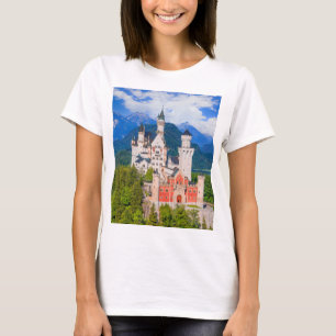 Neuschwanstein Castle Tyskland  T Shirt