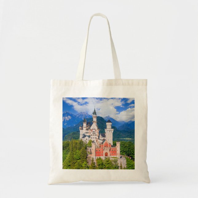 Neuschwanstein Castle Tyskland Tygkasse (Framsidan)