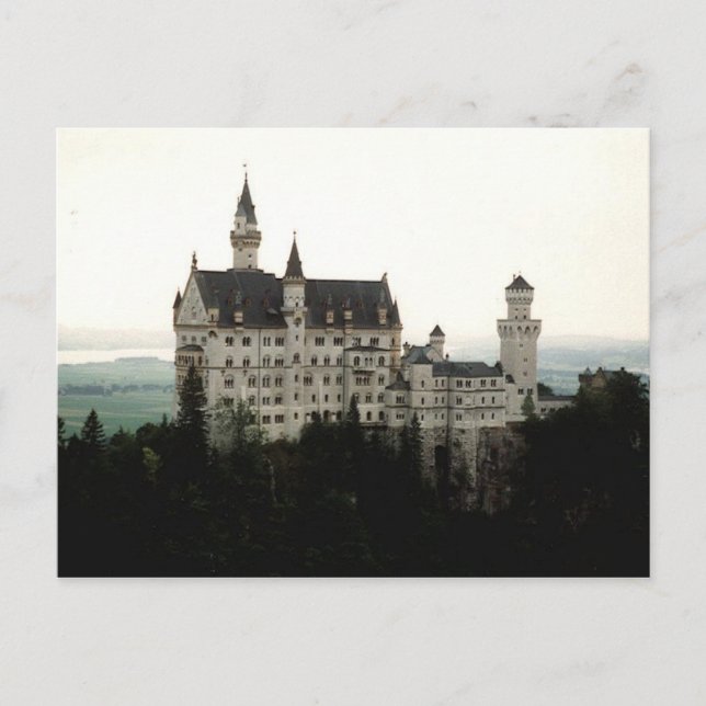 Neuschwanstein Castle, Tyskland Vykort (Framsida)