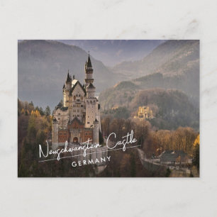 Neuschwanstein Castle Tyskland Vykort