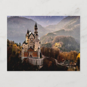 Neuschwanstein Castle Tyskland Vykort