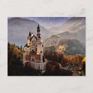 Neuschwanstein Castle Tyskland Vykort