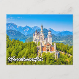 Neuschwanstein Castle, Tyskland Vykort