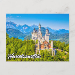 Neuschwanstein Castle, Tyskland Vykort