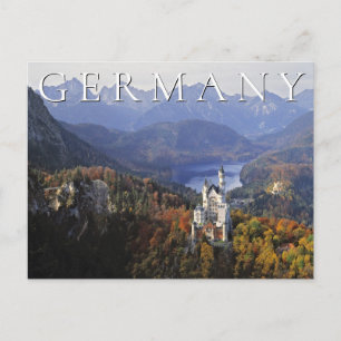 Neuschwanstein Castle   Tysklanda Bayern-Tacken Vykort