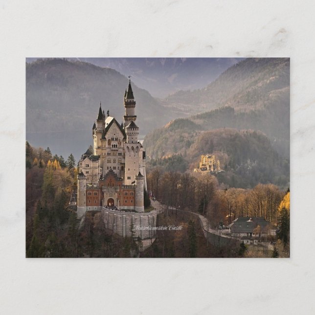 Neuschwanstein Castle, Tysklant kort (Framsida)