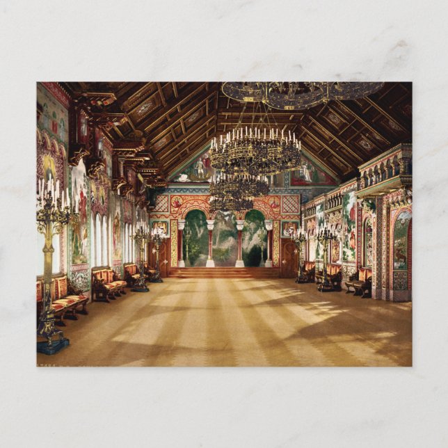 Neuschwanstein Castle Upper Bavaria Tyskland Vykort (Framsida)