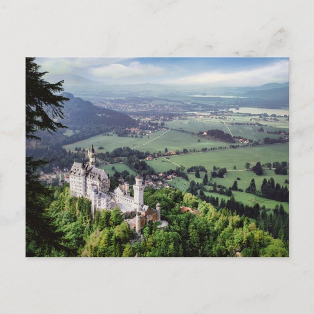 Neuschwanstein Castle Vykort (Framsida)