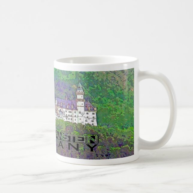 Neuschwanstein Kaffemugg (Höger)