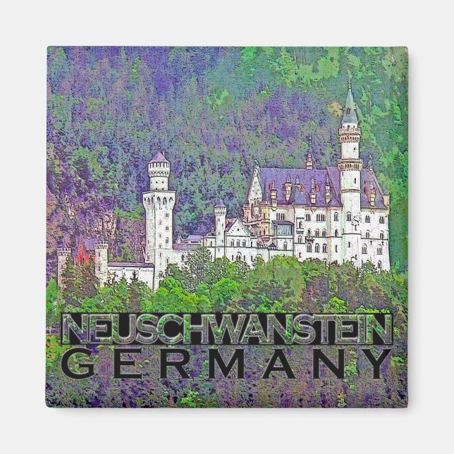 Neuschwanstein Magnet (Framsidan)