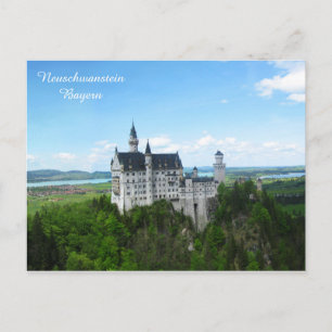 Neuschwanstein-Panorama Vykort