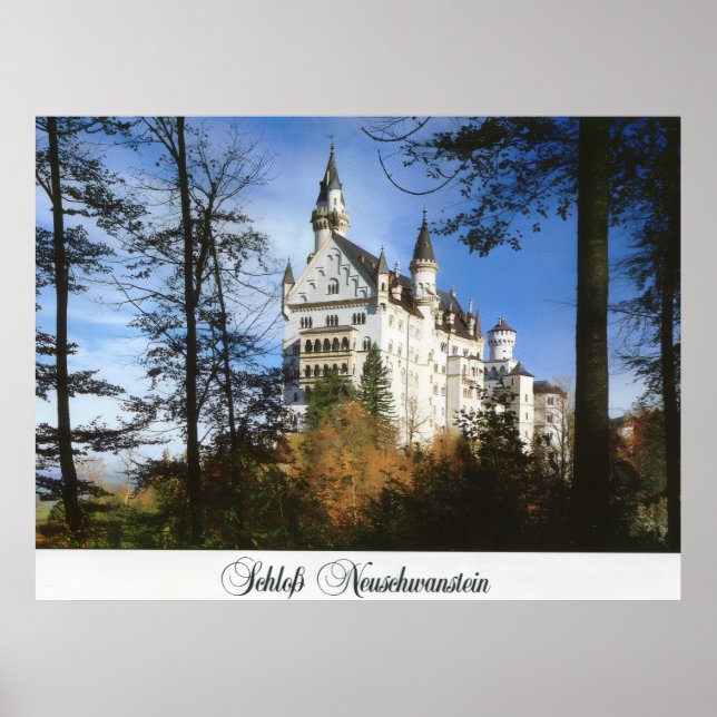Neuschwanstein Poster (Framsidan)