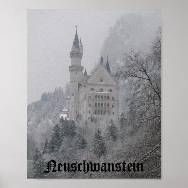 Neuschwanstein Poster (Framsidan)
